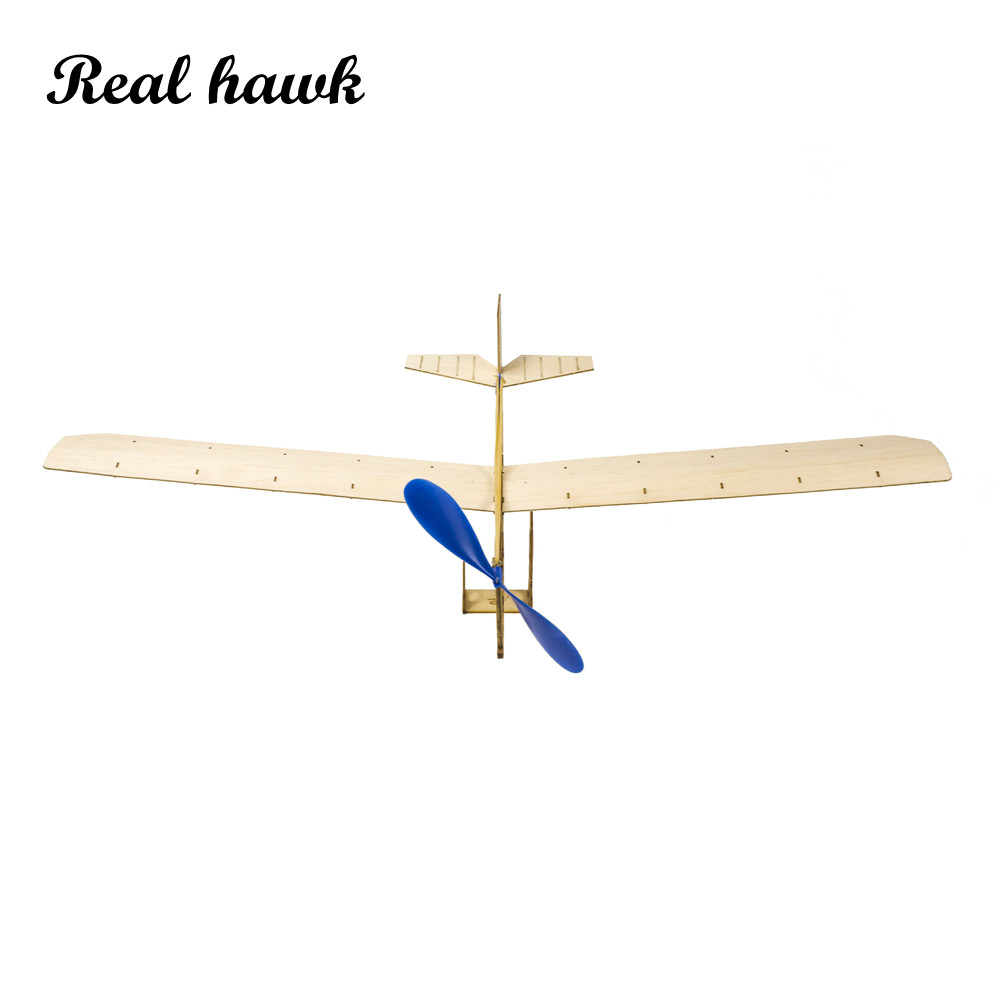 Kids Toys Learning - STEM-Flugzeugset mit Gummiband, DIY-Segelflugzeugspielzeug aus Holz