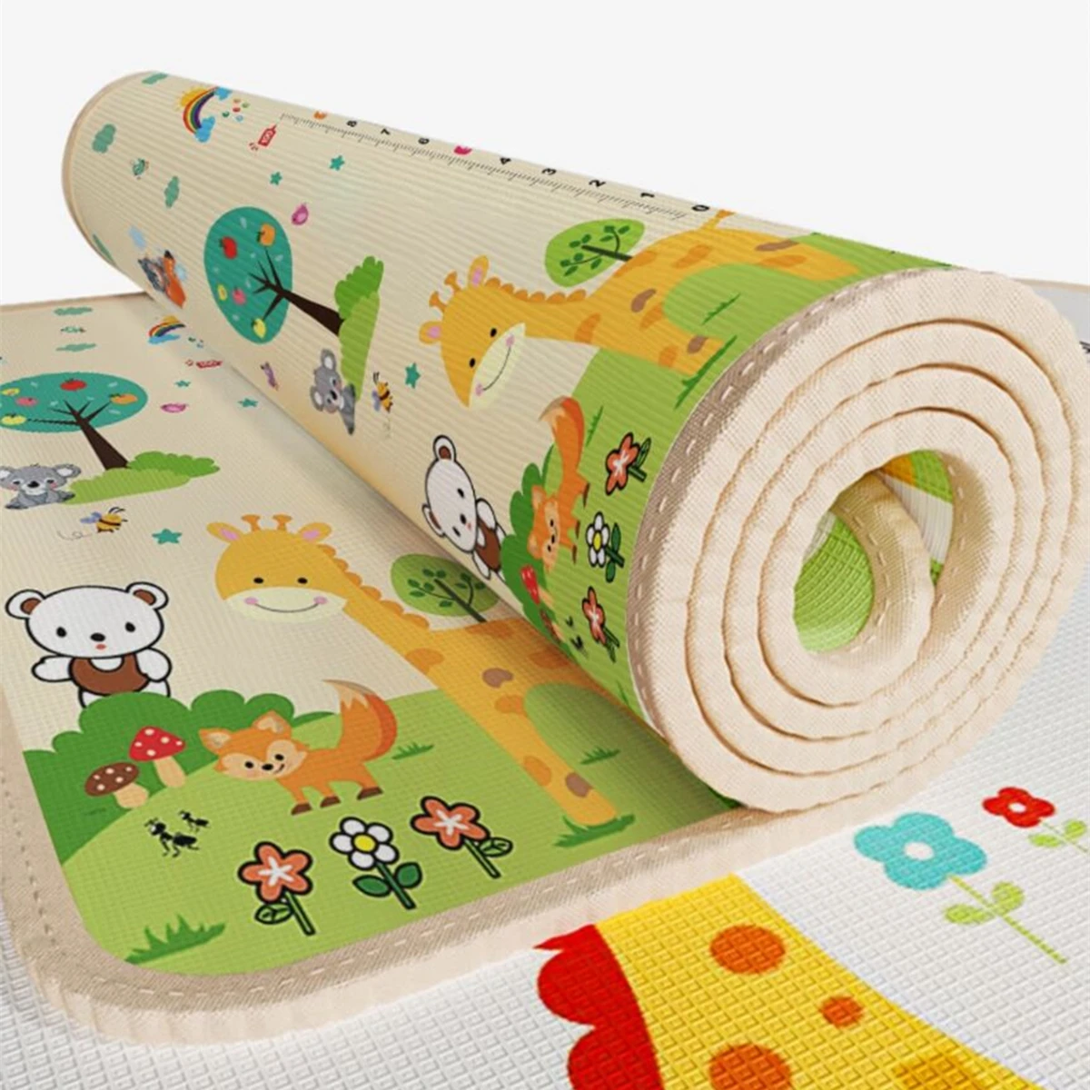 Kids Toys Bd - Baby-Spielmatte, verdickt, 1/0,5 cm, pädagogische Kinderteppiche