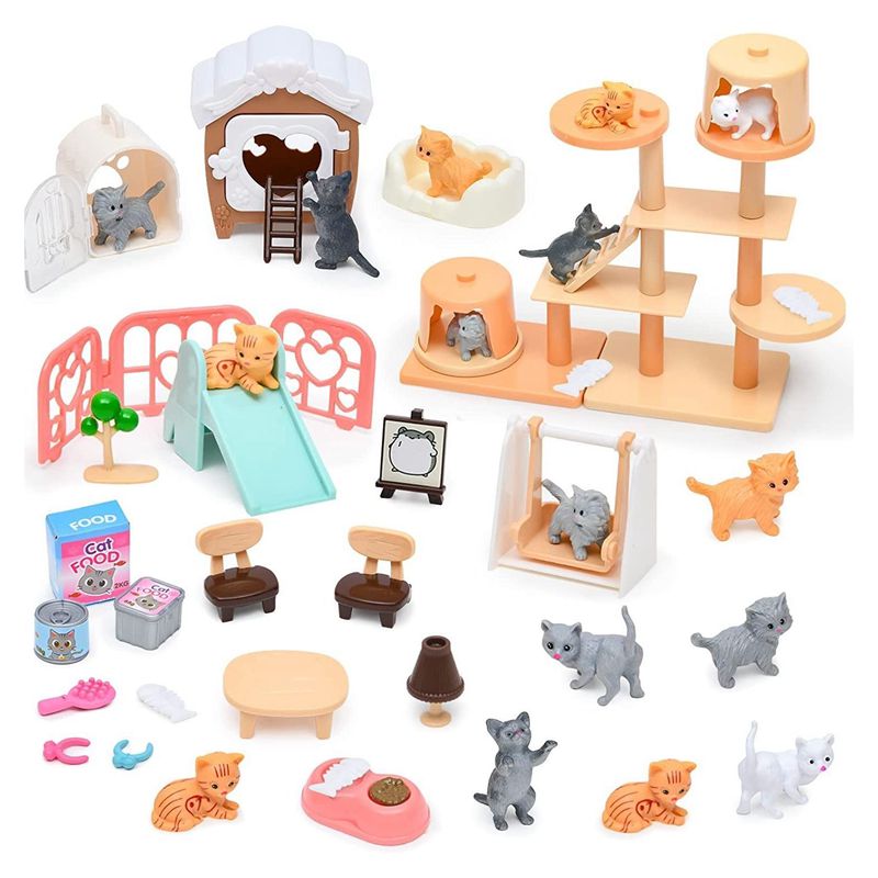 Dollhouse Furniture Set - Katze Teil Haustier Set Kawaii Artikel