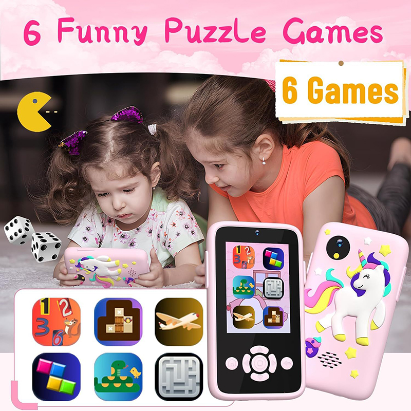 Kids Toys Smartphone - Kinder Smartphone Kamera Spielzeug Puzzle Touchscreen