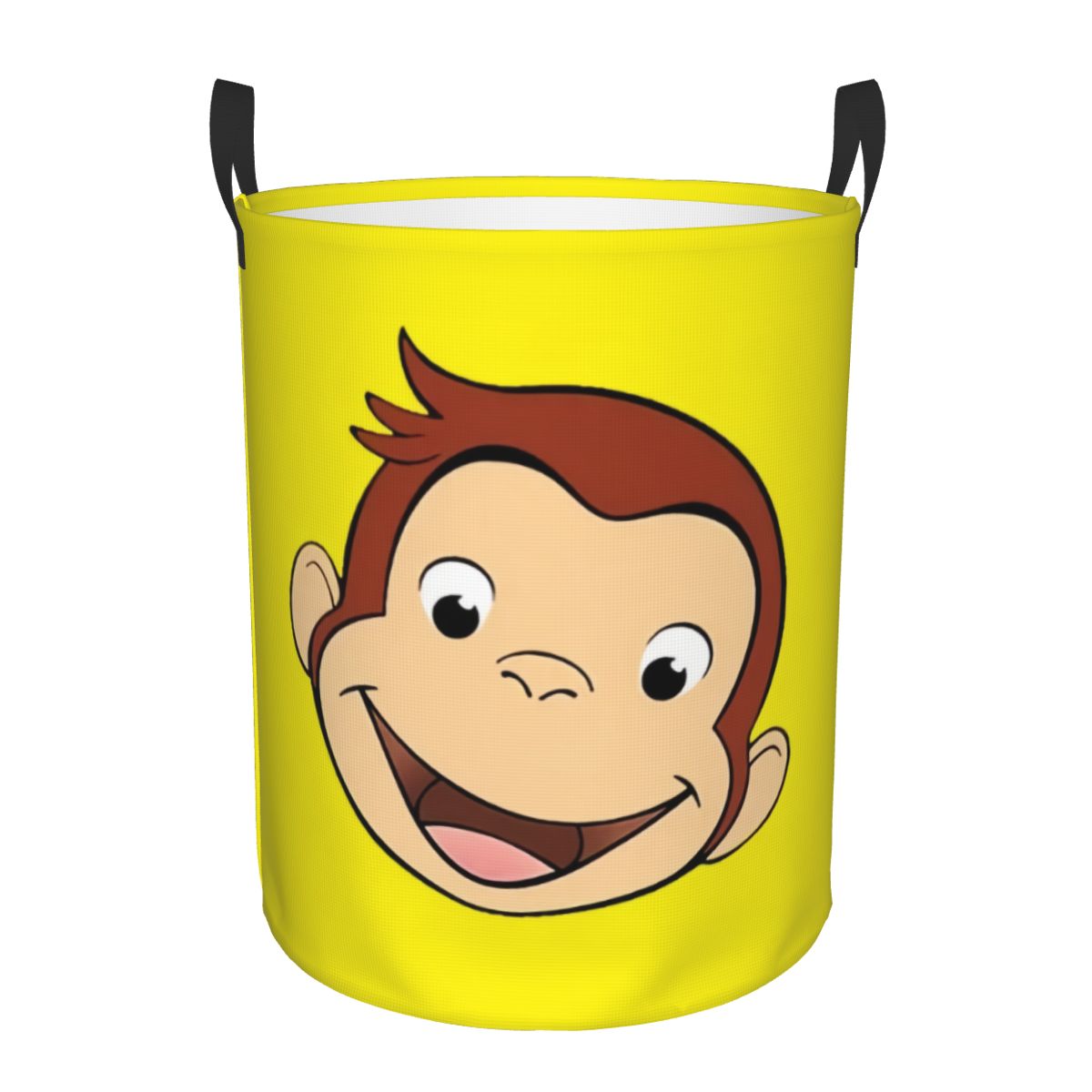 Kids Toys Basket - Cartoon Curious George Lustiger TV-Affen-Anime Wäschekorb