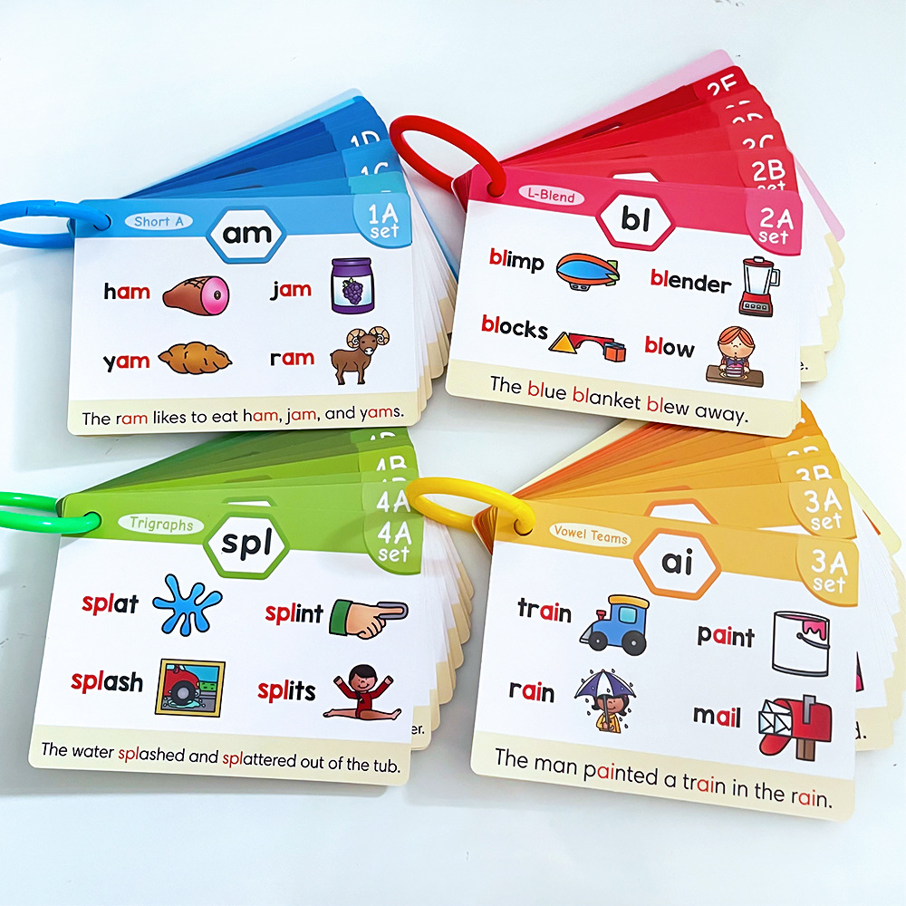 Kids Toys Learning - Phonics Learning Cads für Kinder, Lernspielzeug,