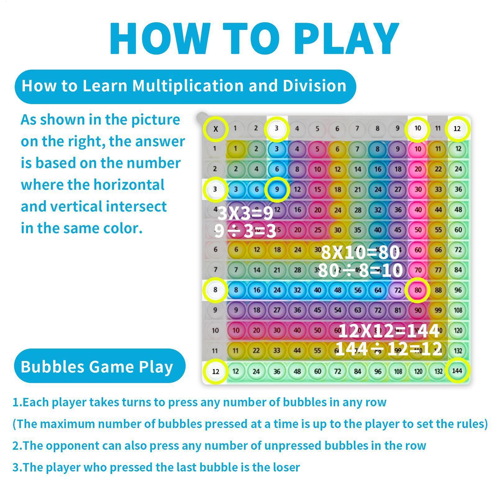 Multiplikation Push Button Boa – Kids Toys Learning Bewertung und Preis