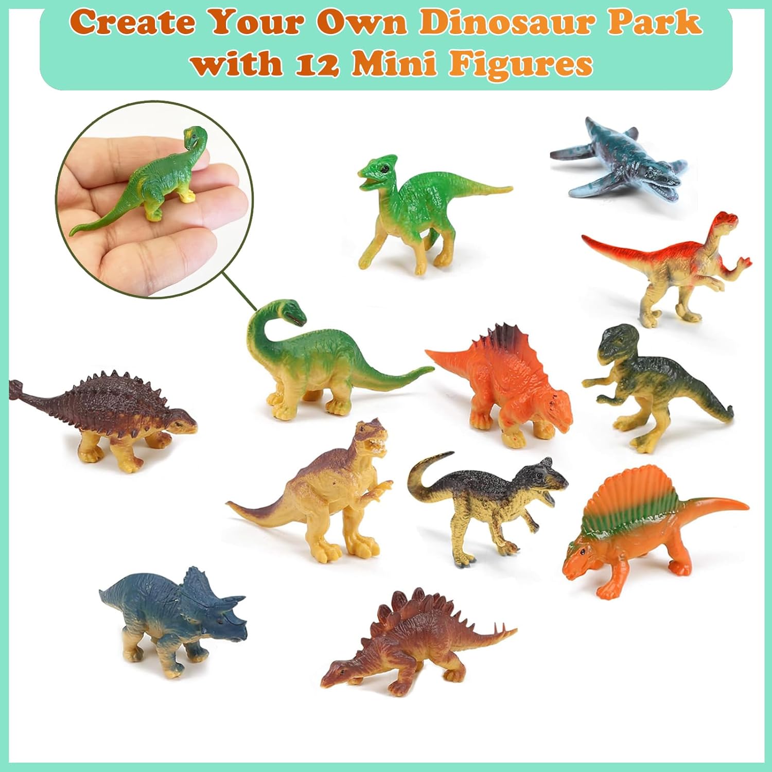 Dinosaurier-Transportfahrzeug- – Dinosaur Figurine Set Bewertung und Preis