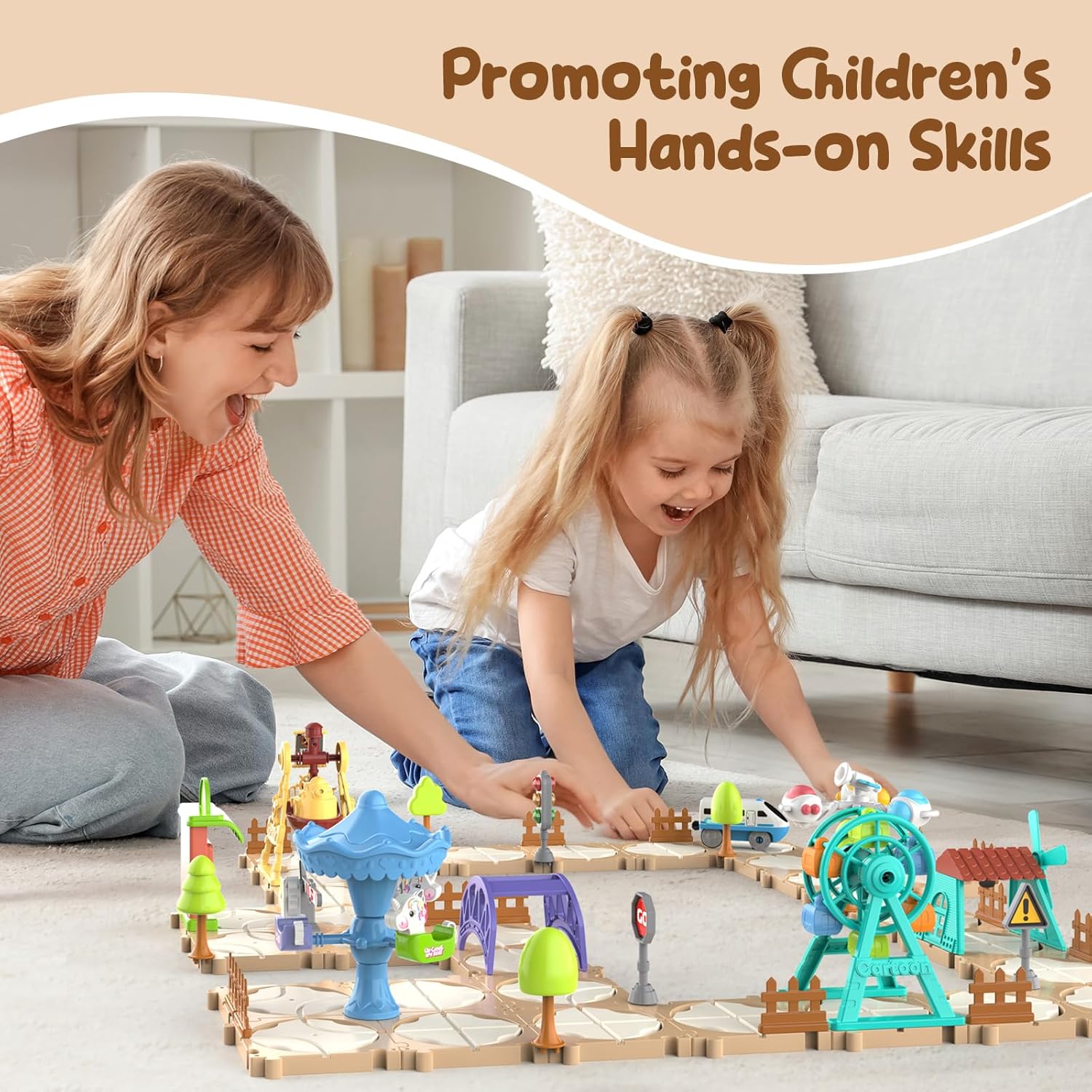 DIY Puzzle-Rennstrecken-Set: Z – Kids Toys Learning Bewertung und Preis
