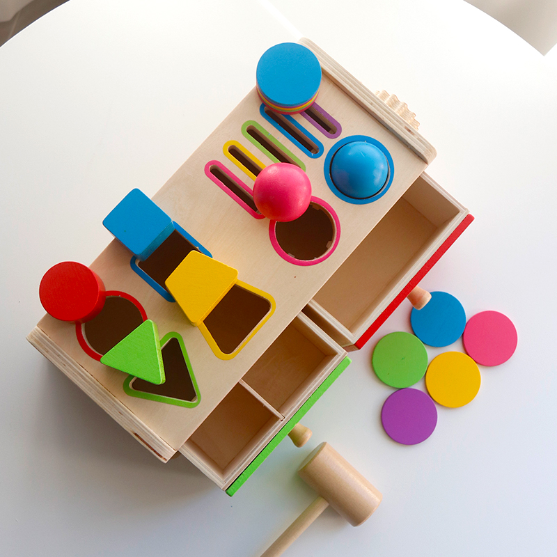 Montessori Holz-Sortierspielze – Kids Toys Drawers Bewertung und Preis