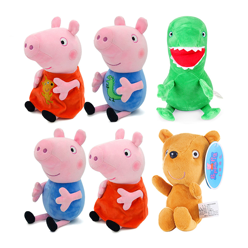 Echte 19 cm Peppa Pig Plüschti – Dinosaur Figurine Set Bewertung und Preis