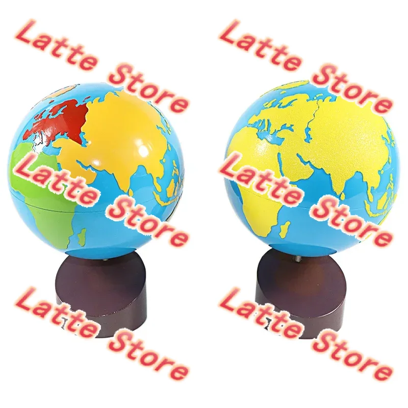 Montessori Kontinente-Globus,  – Kids Toys Learning Bewertung und Preis