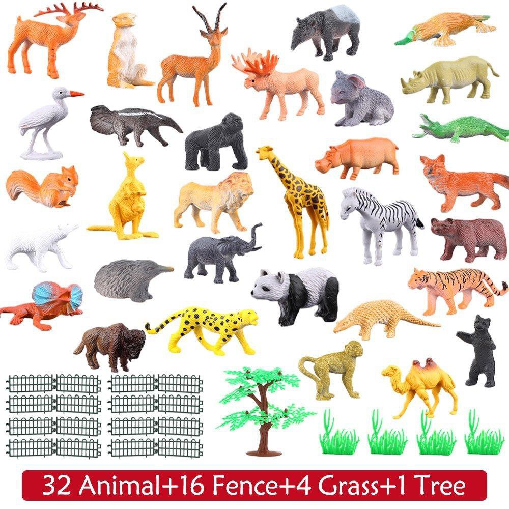 54-teiliges Mini-Dschungel-Tie – Dinosaur Figurine Set Bewertung und Preis