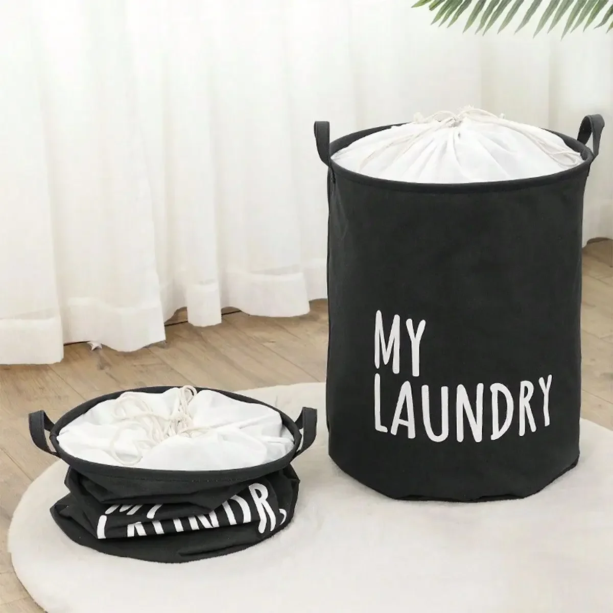 Faltbarer Wäschekorb mit Korde – Kids Toys Basket Bewertung und Preis