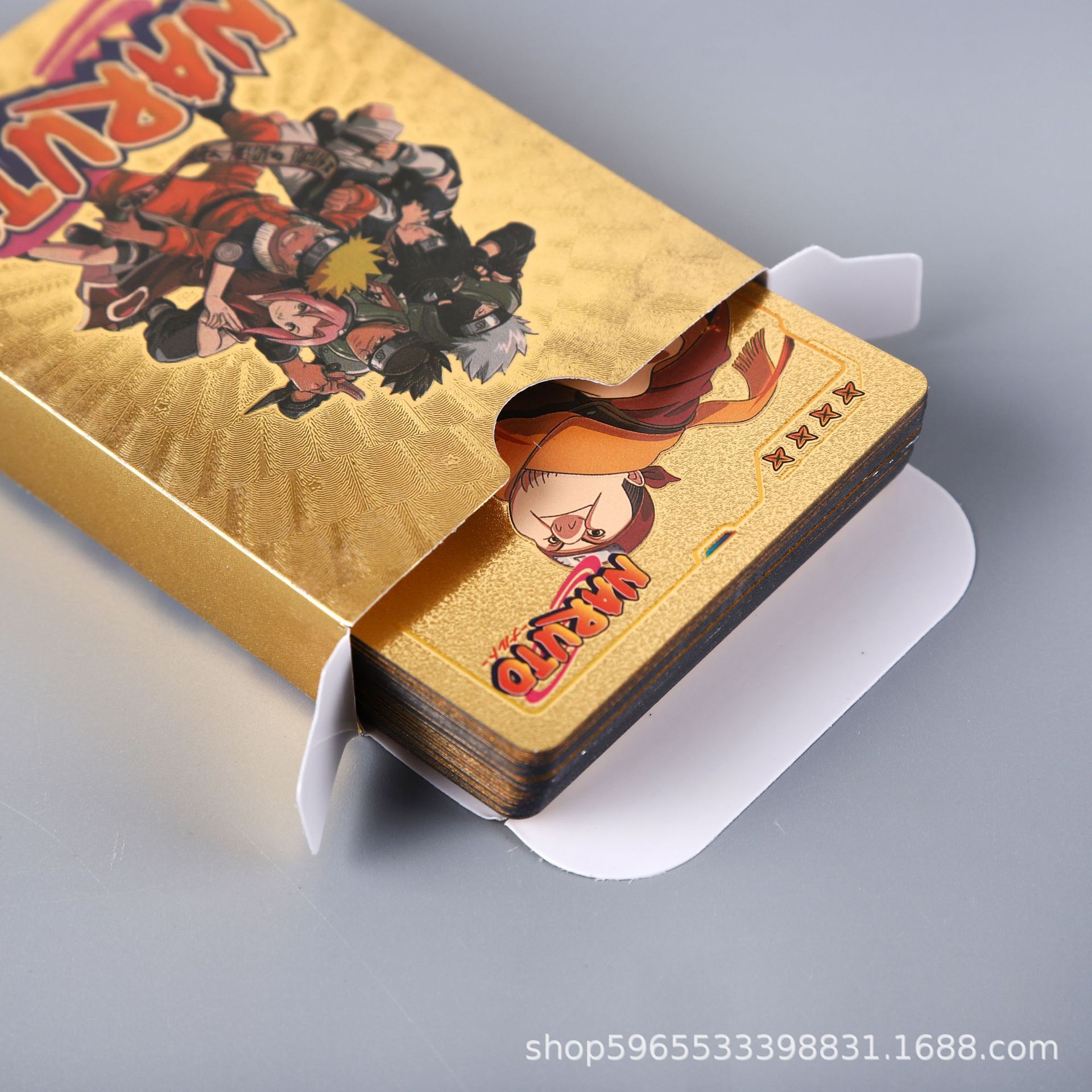 55 Stück Naruto Karten Gold En – Card Game Kids Bewertung und Preis