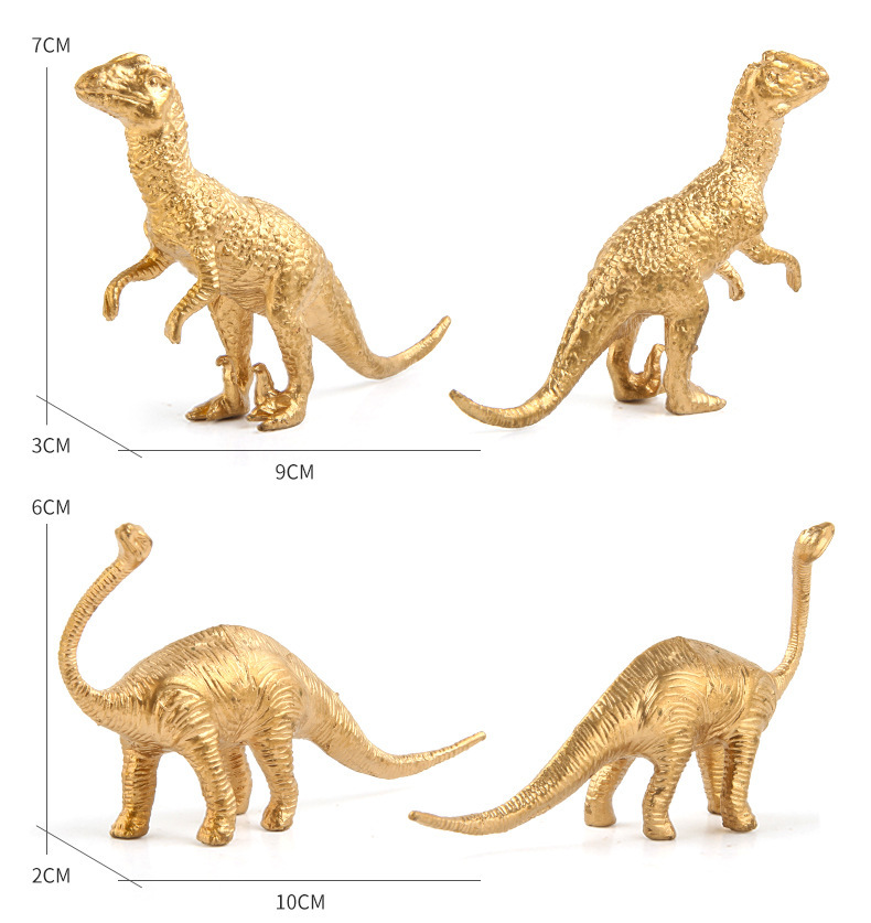 14-teiliges goldenes Dinosauri – Dinosaur Figurine Set Bewertung und Preis