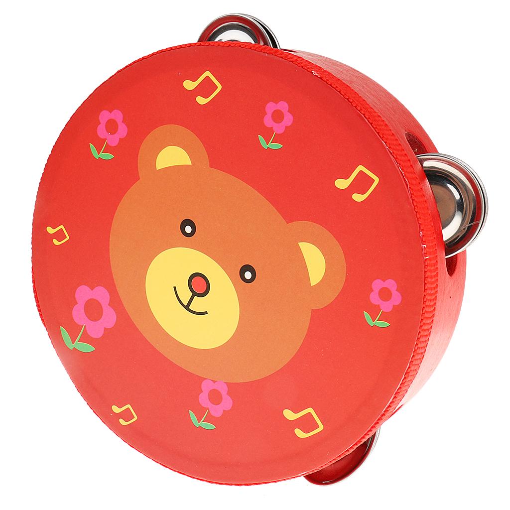 Handglocke Holz-Tamburin Perku – Kids Toys Learning Bewertung und Preis