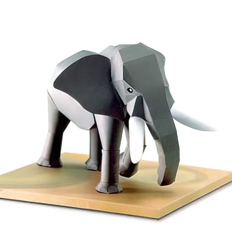 Afrikanischer Elefant Origami  – Kids Toys Elephant Bewertung und Preis