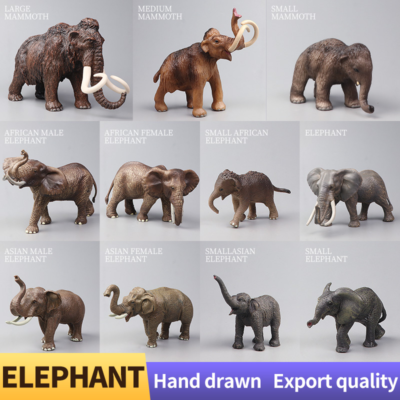 Afrikanische Wildtiere Großer  – Kids Toys Elephant Bewertung und Preis