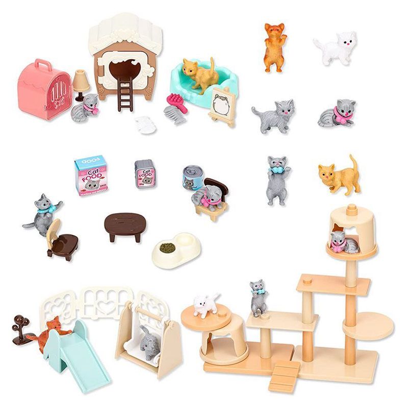 Katze Teil Haustier Set Kawaii – Dollhouse Furniture Set Bewertung und Preis