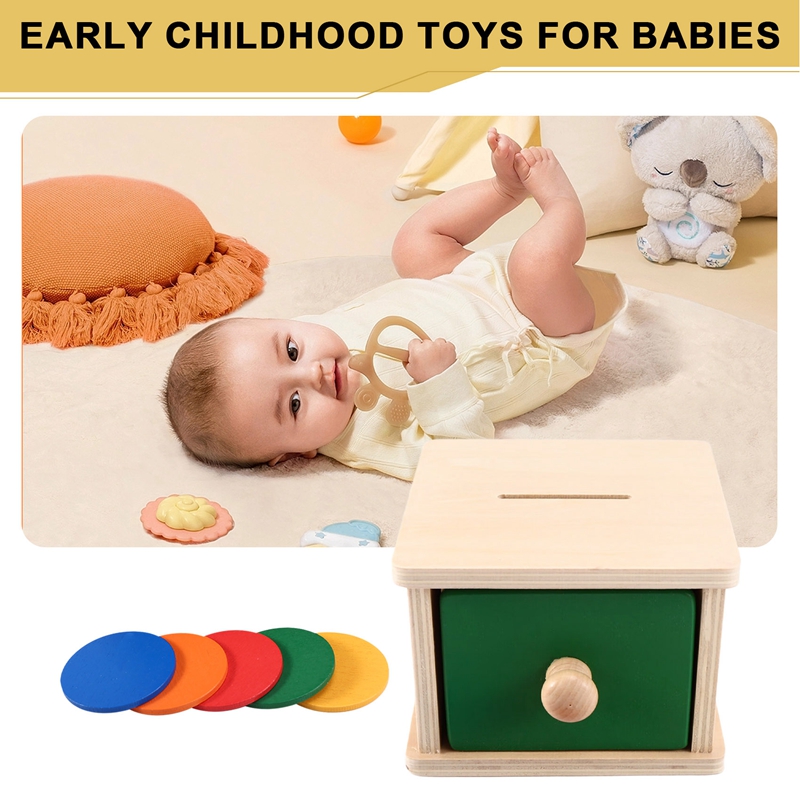 Kinder-Münzbox-Spiel aus Holz, – Kids Toys Drawers Bewertung und Preis
