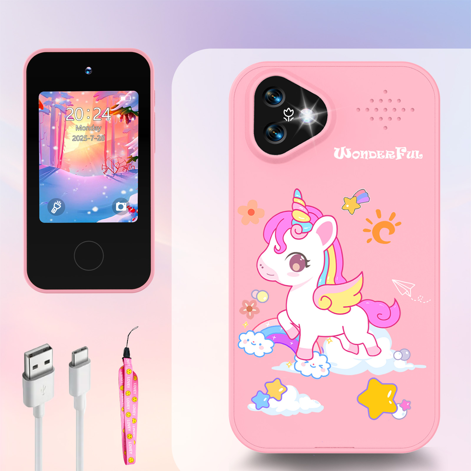 Einhorn Kinder-Smartphone-Kame – Kids Toys Smartphone Bewertung und Preis
