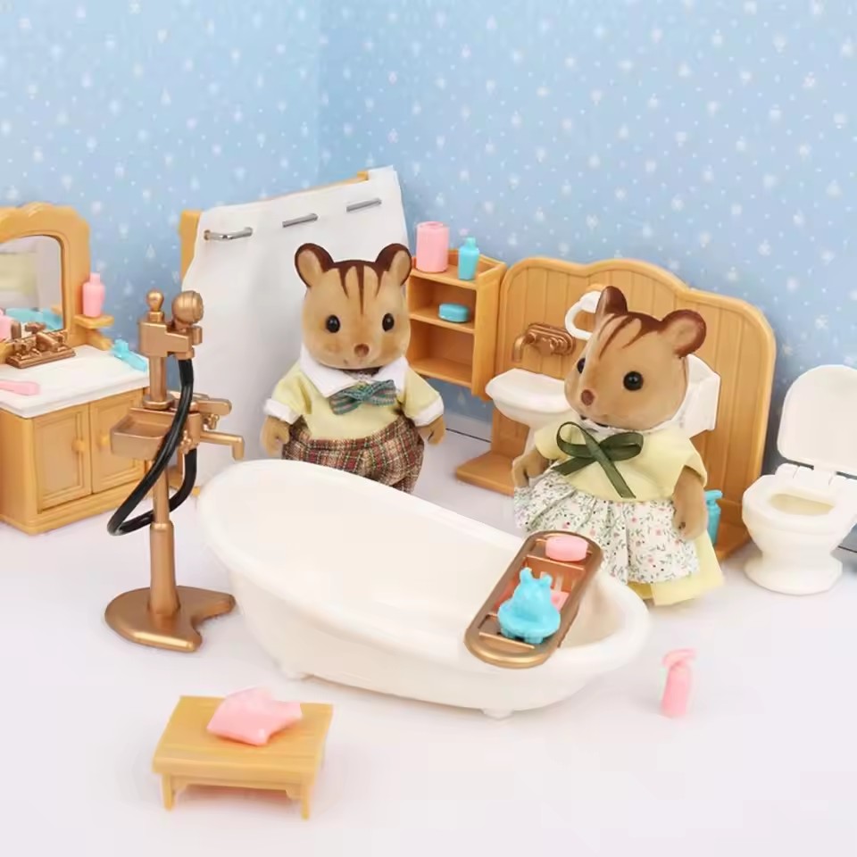 Puppenhaus-Möbelset im Maßstab – Dollhouse Furniture Set Bewertung und Preis