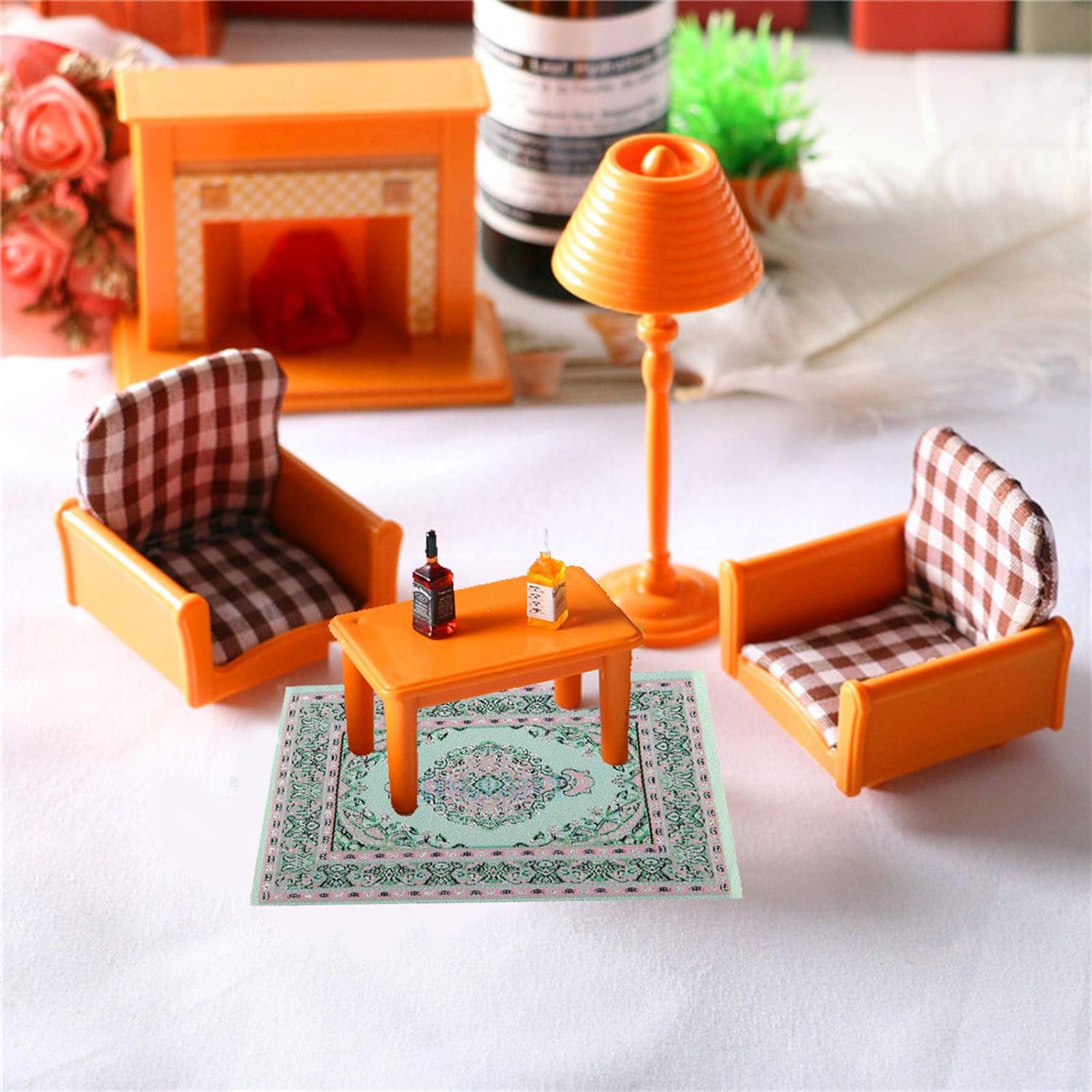 Puppenhaus-Möbelset im Maßstab – Dollhouse Furniture Set Bewertung und Preis