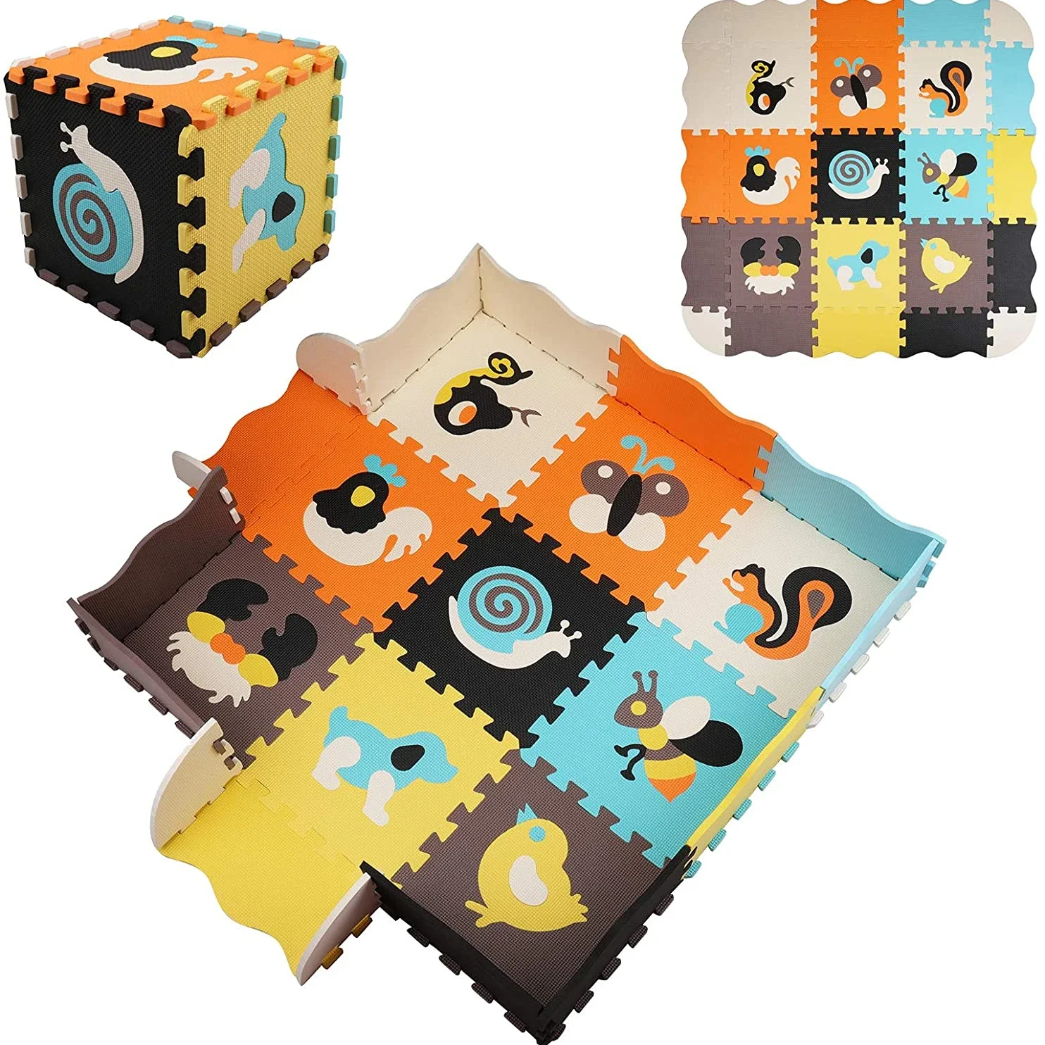 Tier Muster Baby Spielen Matte – Kids Yoga Toys Bewertung und Preis