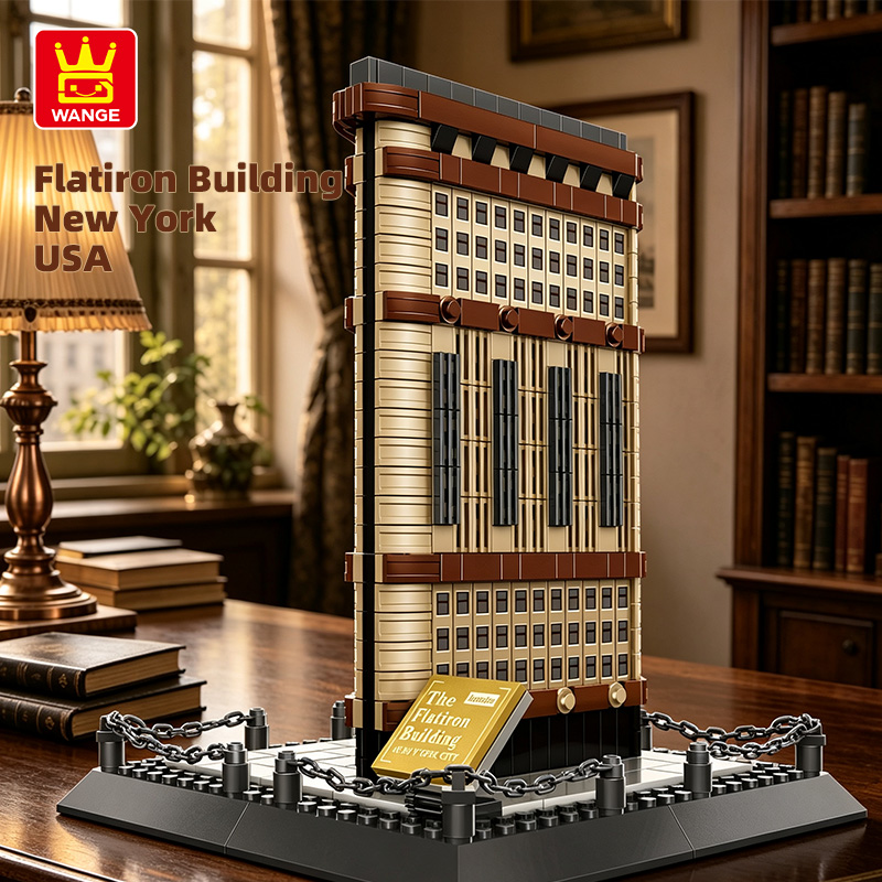 WANGE 4220 Flatiron Gebäude NY – Kids Toys Nyc Bewertung und Preis