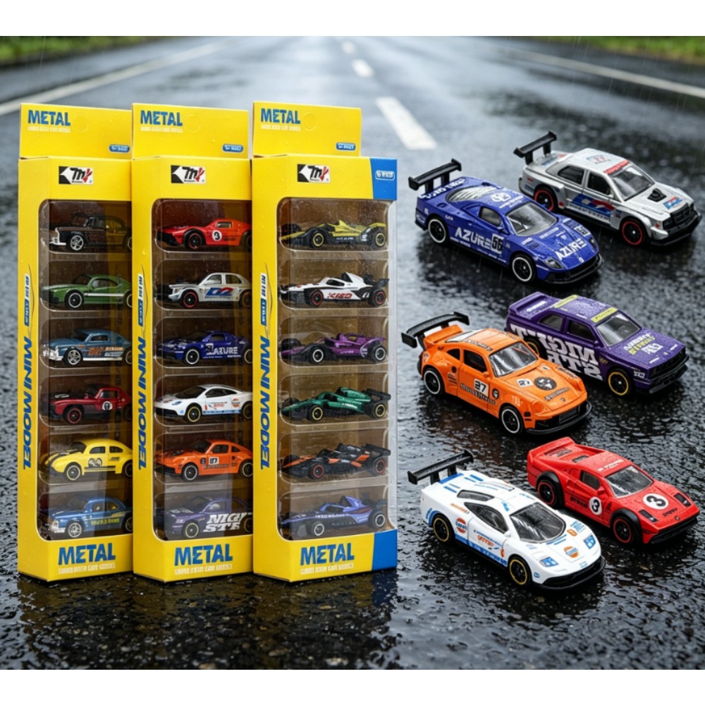 6-teiliges Retro-Rennwagen-Set – Kids Toys Amazon Bewertung und Preis